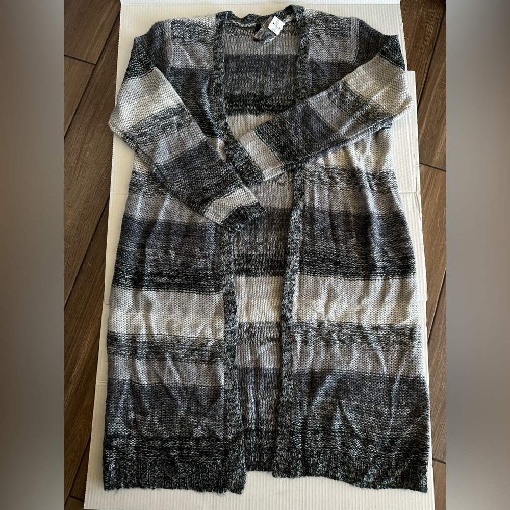 Womens ankle length cardigan